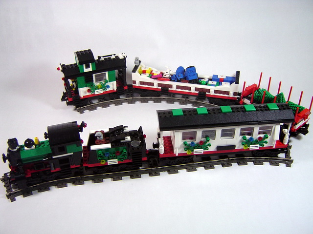 train lego noel motorisé